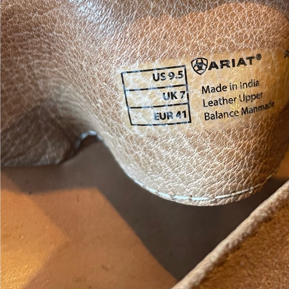 Ariat Unbridled Ava Suede Sandals Women’s Size 9.5, Includes Ariat Dust Bag - Picture 13 of 14